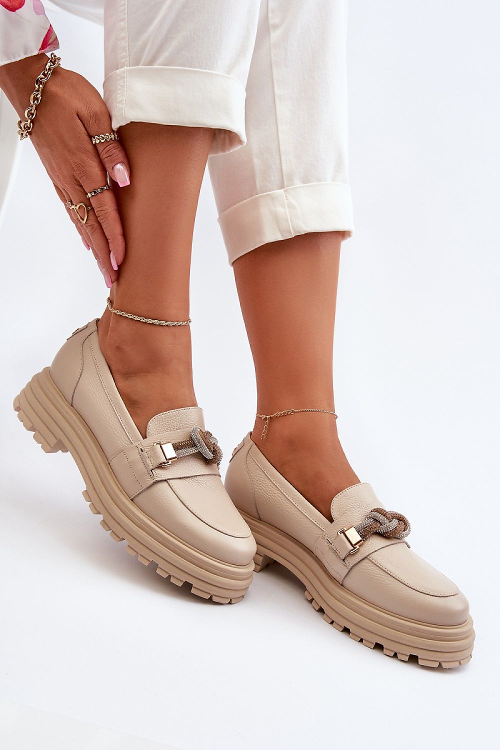  Mokassins model 195258 Step in style 