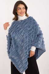  Poncho model 200206 Wool Fashion Italia 