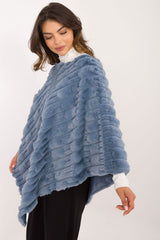  Poncho model 200206 Wool Fashion Italia 