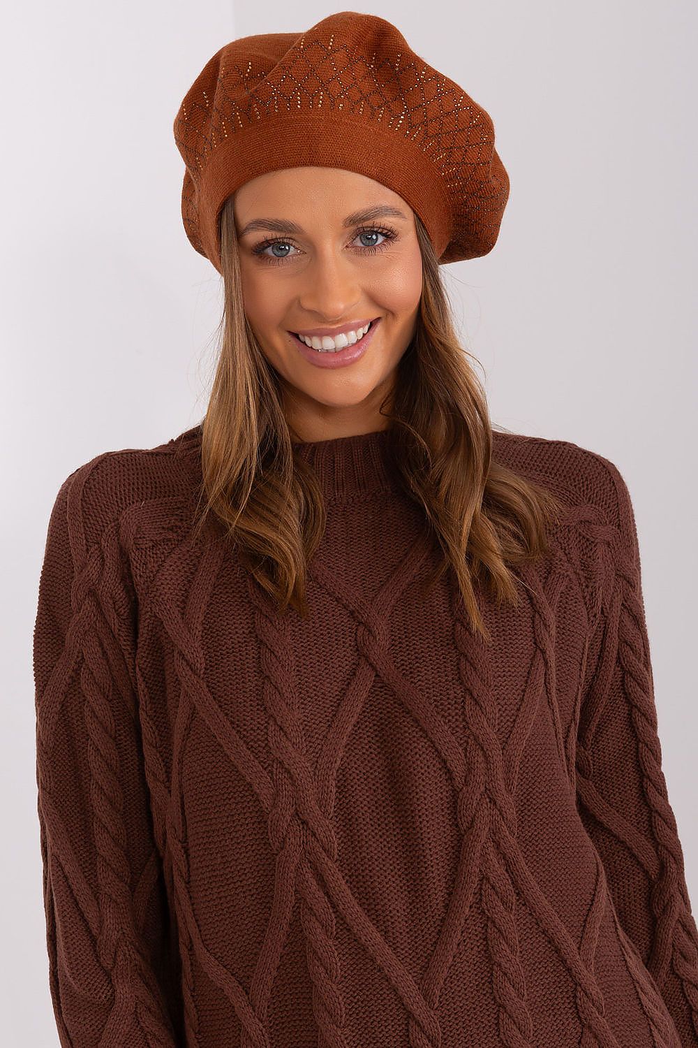  Baskenmütze model 208250 Wool Fashion Italia 