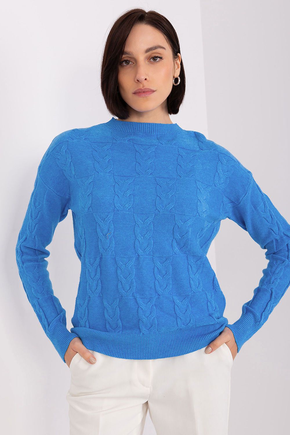  Pullover model 208302 Wool Fashion Italia 