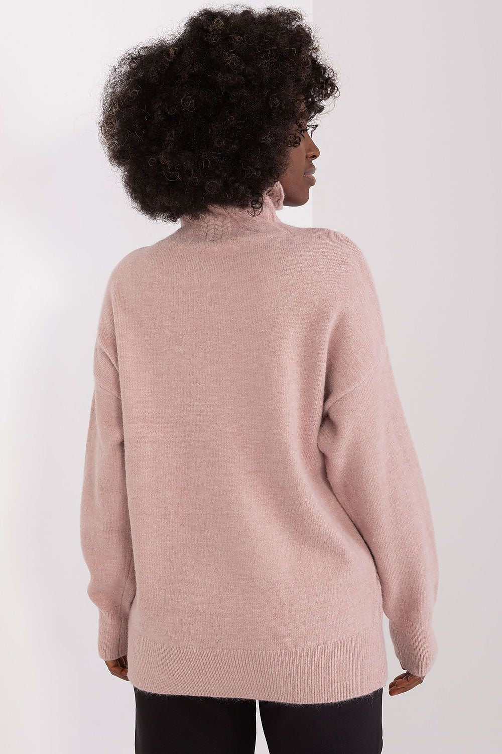  Rollkragenpullover model 208311 Wool Fashion Italia 