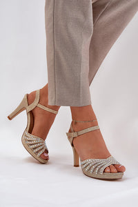  Sandalen mit Absatz model 210697 Step in style 