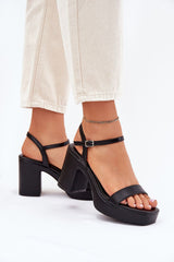  Sandalen mit Absatz model 214093 Step in style 