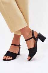  Sandalen mit Absatz model 214686 Step in style 