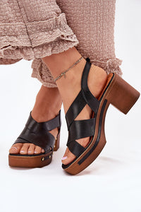 Sandalen mit Absatz model 214744 Step in style 