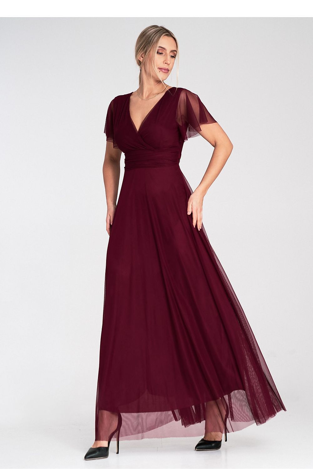  Langes Kleid model 214881 Figl 