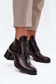  Stiefeletten mit Absatz model 218066 Step in style 