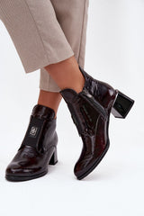  Stiefeletten mit Absatz model 218066 Step in style 
