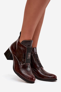  Stiefeletten mit Absatz model 219404 Step in style 