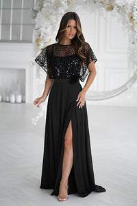  Langes Kleid model 219685 Bicotone 