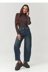  Rollkragenpullover model 219742 Makadamia 