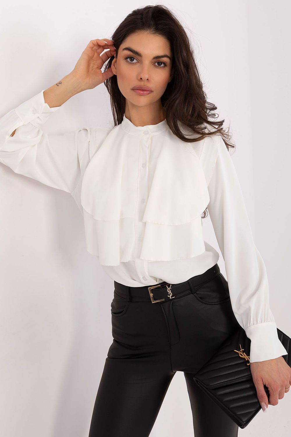  Langarm Hemd model 220444 Rue Paris 