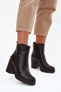  Stiefeletten mit Absatz model 220709 Step in style 