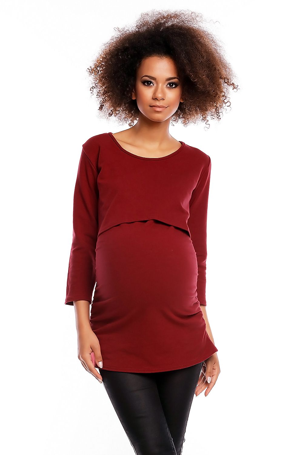 Zwangerschapsblouse model 84450 PeeKaBoo (5)