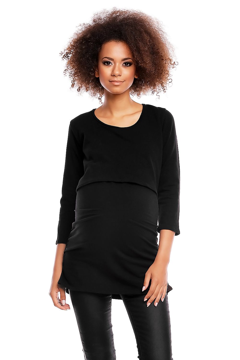 Zwangerschapsblouse model 84450 PeeKaBoo (9)