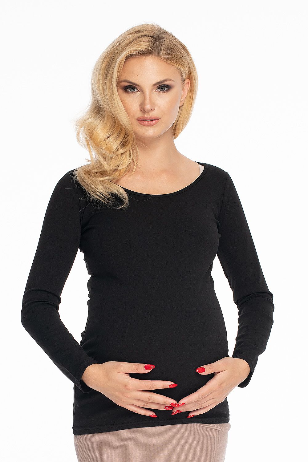 Zwangerschapsblouse model 147517 PeeKaBoo
