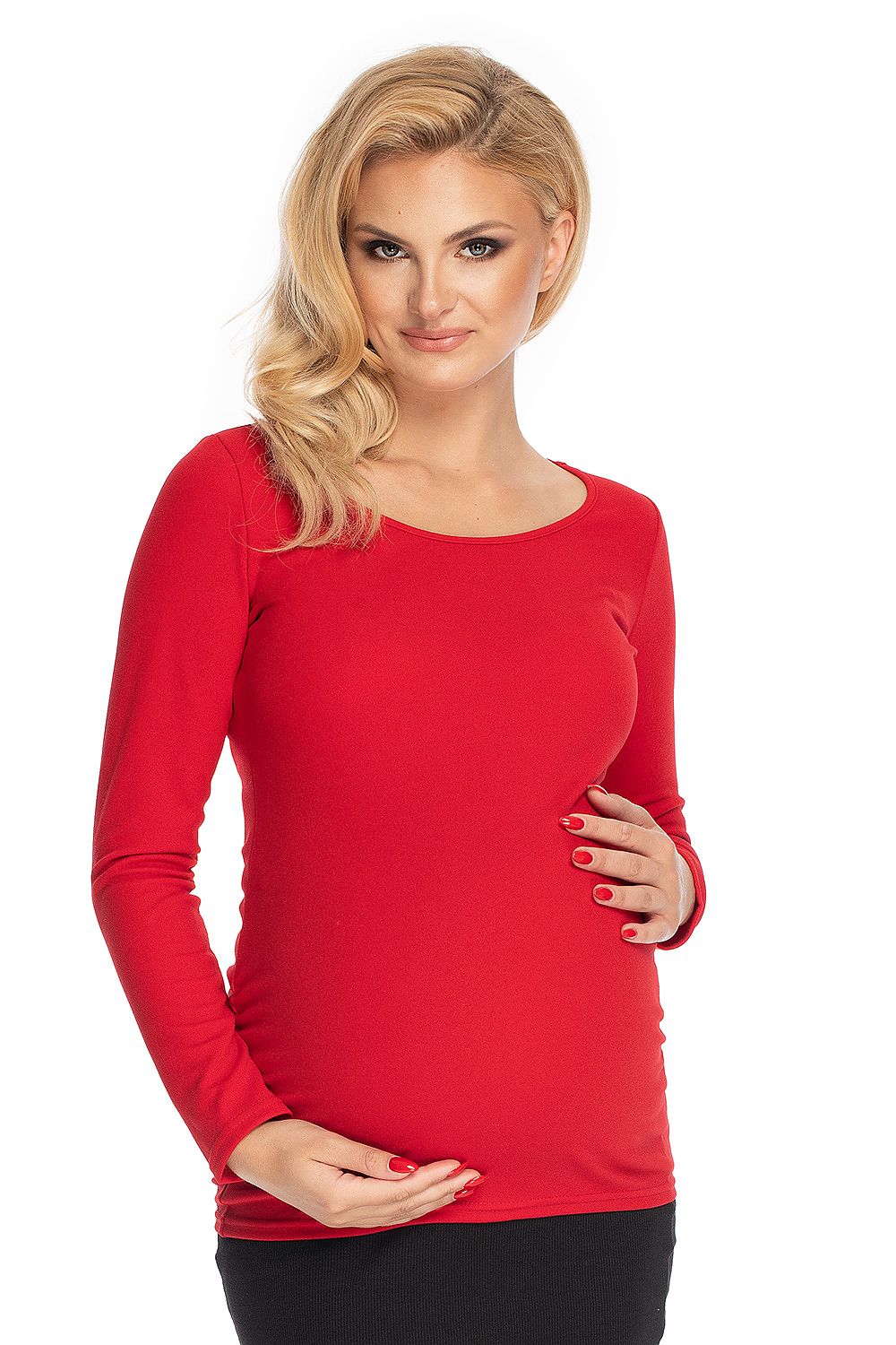 Zwangerschapsblouse model 147517 PeeKaBoo (7)