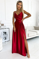  Langes Kleid model 186315 Numoco 