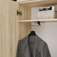 Garderobe Schrank HAGA 1SZ EICHE SONOMA – Produktabbildung 5
