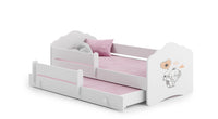 Fala double bed 160x80 - Elephant