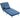 Gestoffeerde fauteuil met slaapfunctie, 3-in-1 design, slaapfauteuil, logeerbed, stoffen bekleding, met kussen