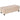 Gestoffeerde bank met opbergruimte, gecapitonneerd, tot 120 kg, 125 x 49 x 41,5 cm, beige