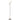 Vloerlamp woonkamer 40 W staande lamp met voetschakelaar, 3 x E14-fitting voor slaapkamer, kantoor, zonder