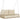 Hollywoodschommel 2-zits rotan tuinbank met kussens kettingen tot 240 kg 115 x 66 x 44 cm beige