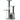 Krabpaal 103 cm kattenboom met kattenhol, plateaus, sisal-krabpalen, pluche bal voor katten tot 5 kg, grijs
