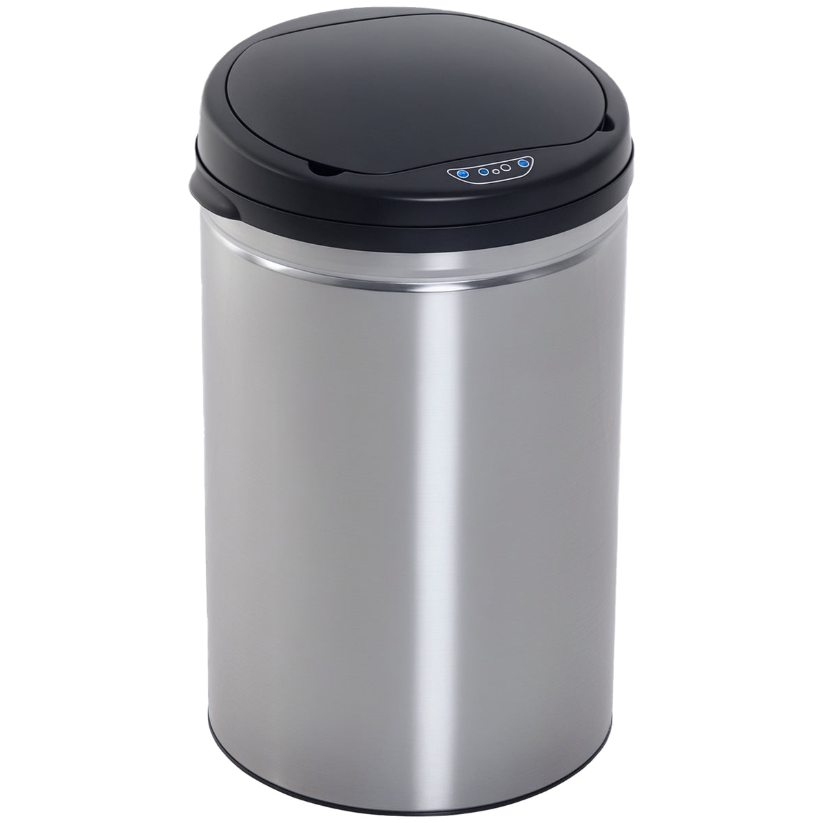 Sensor-prullenbak 30L automatische prullenbak met soft-close deksel, bewegingssensor, waterdichte afvalemmer