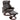 Relaxfauteuil met hocker, 360° draaibare tv-fauteuil met massage, ligfunctie, massagestoel met zijvak