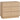 100 cm dressoir, buffetkast met 6 lades, ladekast voor keuken, woonkamer, eetkamer, natuurlijk hout