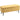 Zitbank, opbergbank, gestoffeerde bank, linnenlook, tot 150kg, 101x38,5x44,5 cm, geel