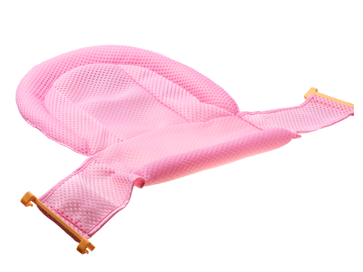 Badewanneneinsatz, Matte, Badenetz - rosa – Produktabbildung 3