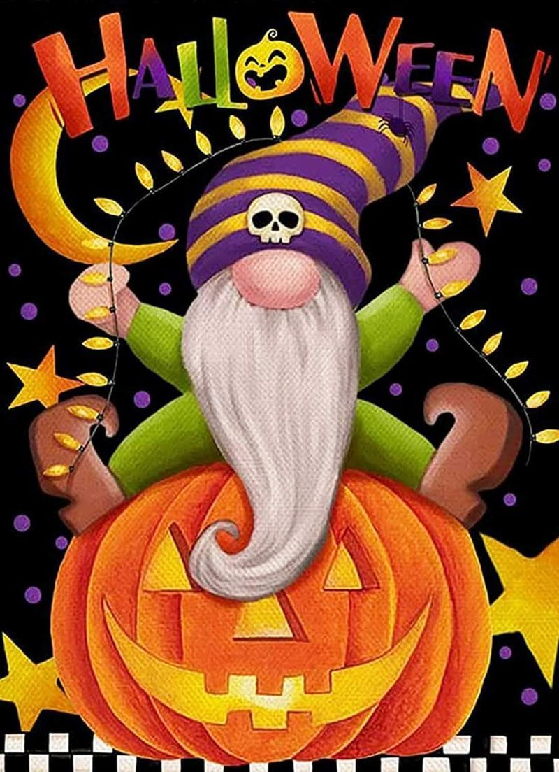 Diamantstickerei / 5D-Malerei / Diamantmosaik / Diamond Painting – Halloween, Größe 40x50 cm – Produktabbildung 2