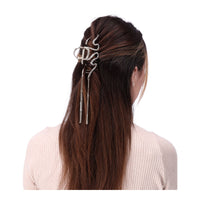Dekorative Haarspange - gold