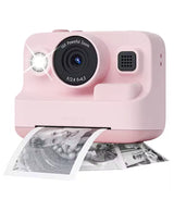 Sofortbildkamera mit Videodrucker, 3 Rollen, Rosa – Produktabbildung 3