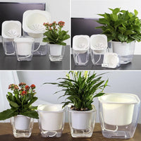 Selbstbewässernder Blumentopf für Blumen und Pflanzen – klein – Produktabbildung 8