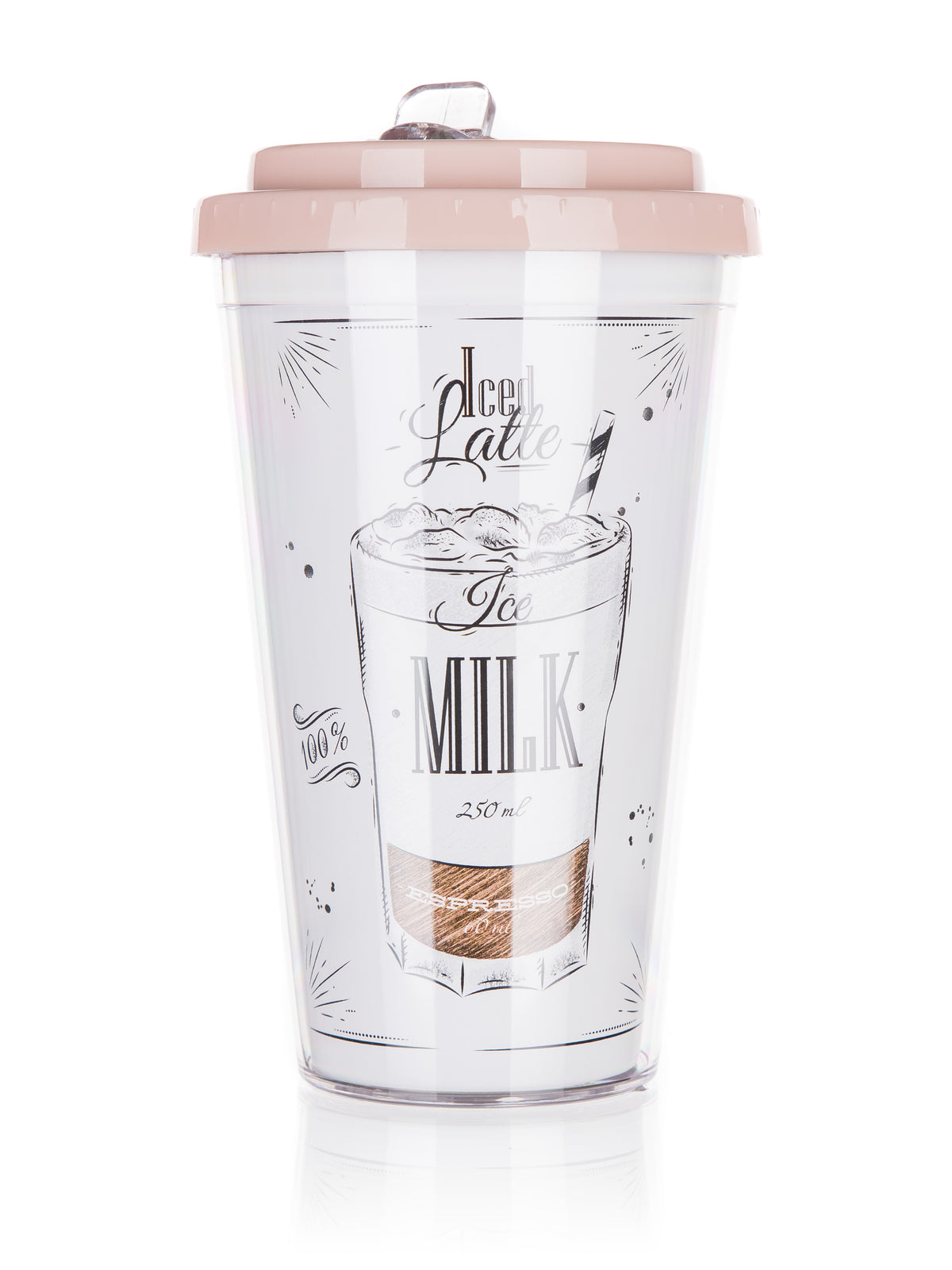 Doppelwandiger Thermobecher COFFEE 500ml Iced Latte