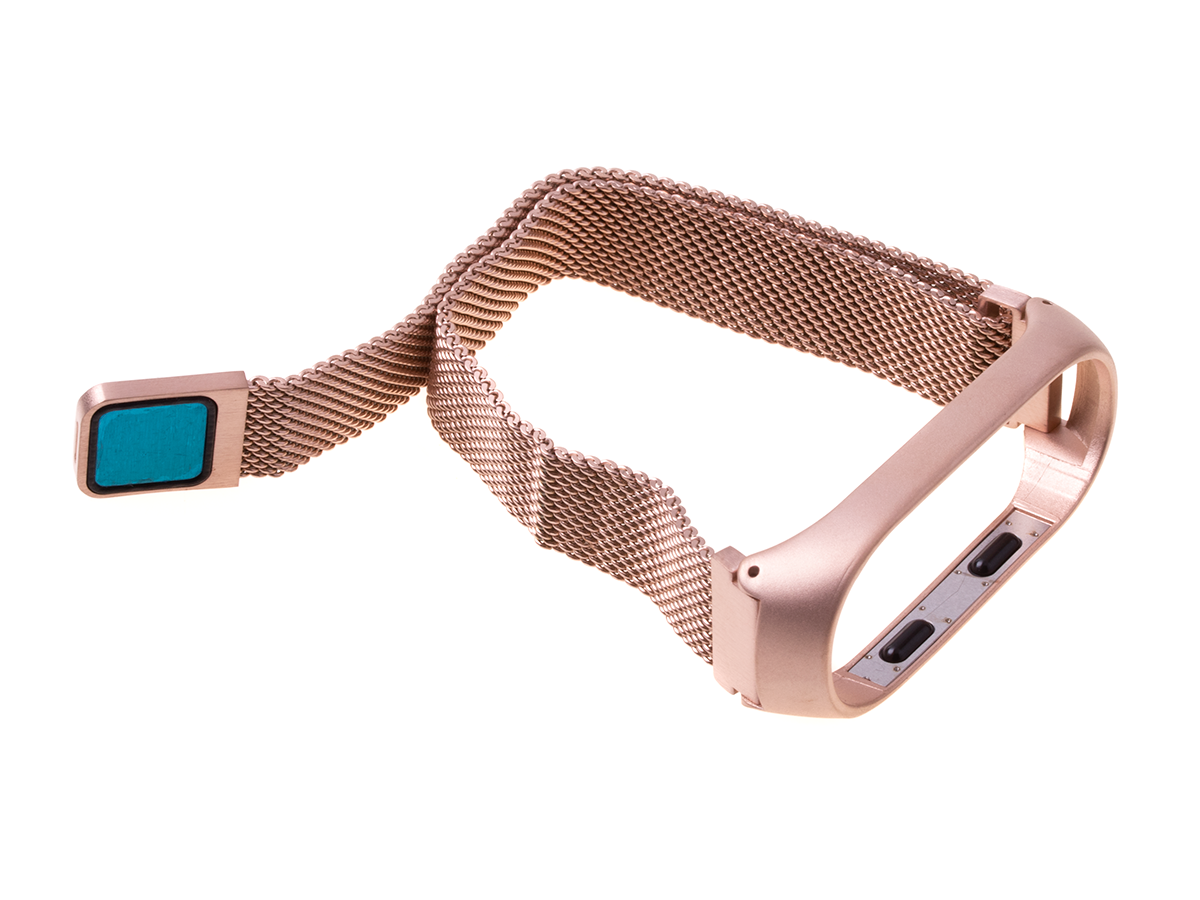 Armband für Xiaomi Mi Band 3 / Xiaomi Mi Band 4 Magnet - roségold – Produktabbildung 2