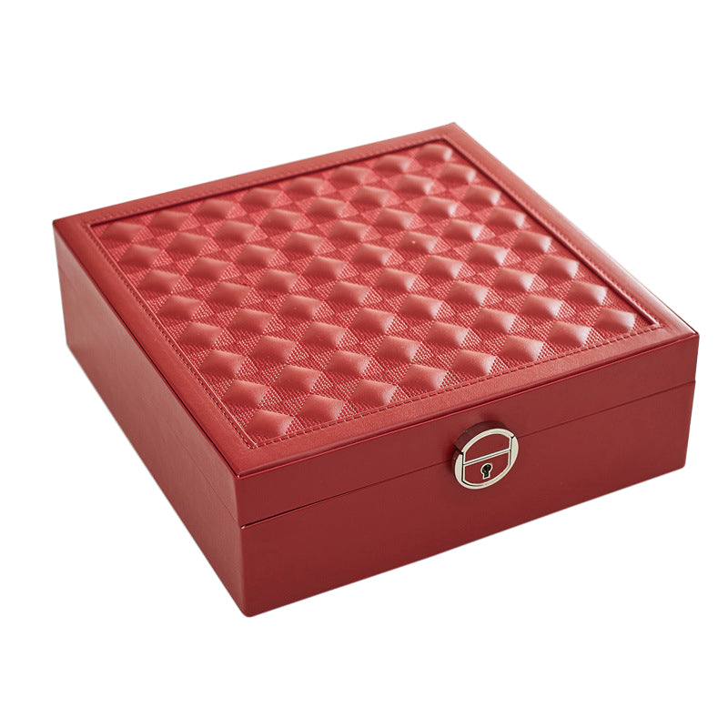 Schmuckkästchen, Schmuckbox - rot – Produktabbildung 10
