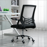 Mesh-Bürodrehstuhl – schwarz – Produktabbildung 2