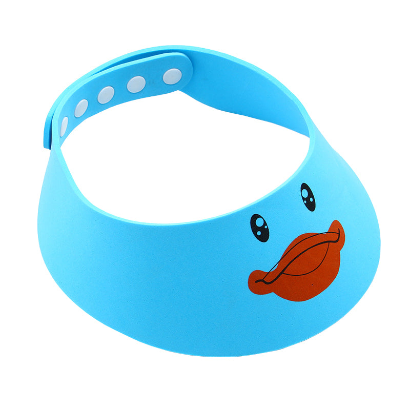 Baby-Duschhaube/Badevisier – hellblau, „Ente“ – Produktabbildung 2