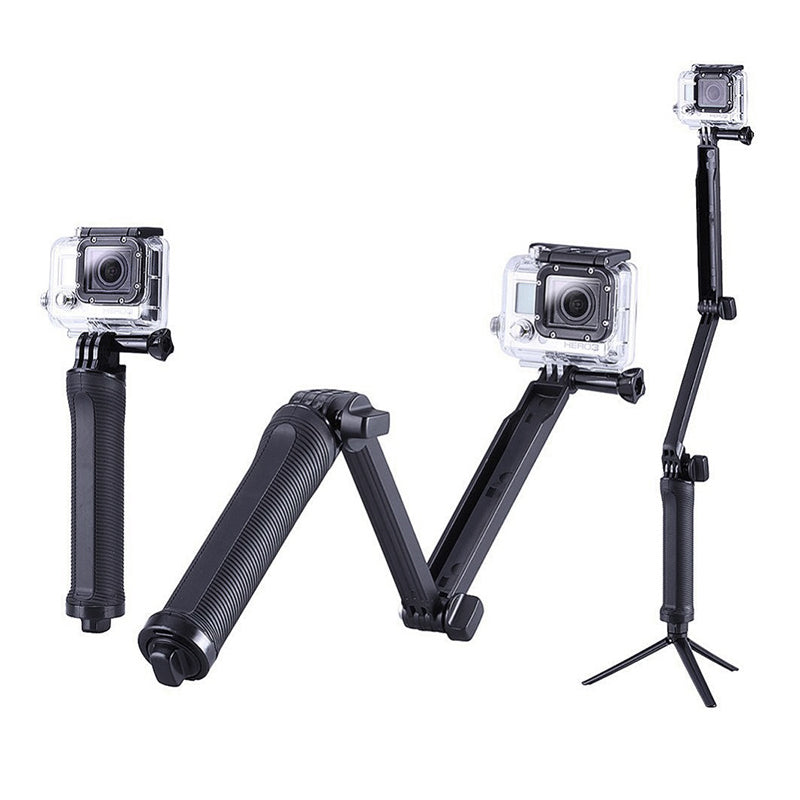 Einbeinstativ-Stativ für GoPro-Sportkamera – schwarz – Produktabbildung 2