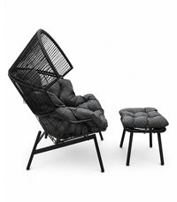 Moderner Gartensessel in Kokonform – Eleganz und Komfort als Einsitzer – Produktabbildung 4