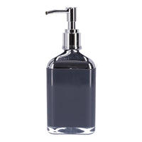 Badezimmer-Accessoire-Set mit 3 Teilen BERRETTI, Anthrazit + Chrom – Produktabbildung 2