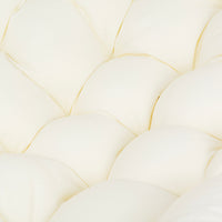 Skandinavischer XL-Schaukelsessel in Ei-Form – Beige – Produktabbildung 10
