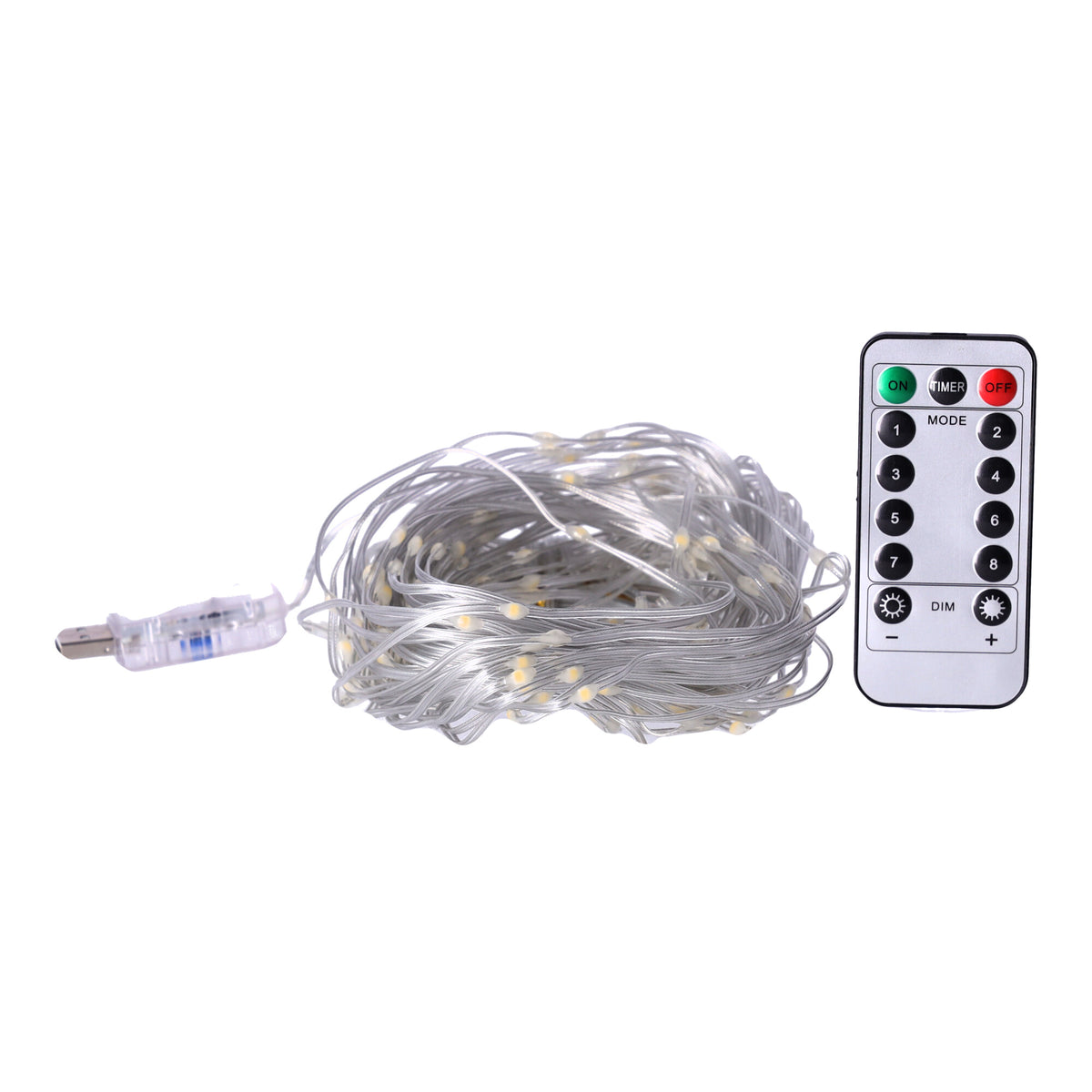 3M USB-betriebener Lichtervorhang – warmweiß – Produktabbildung 2