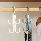 Kleiderbügel mit Haken - weiß – Produktabbildung 2